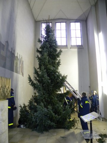 Christbaumaufstellen 2016 30